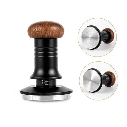 Constant Pressure Coffee Tamper | Walnut Style