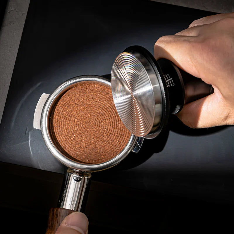 Constant Pressure Coffee Tamper | Walnut Style