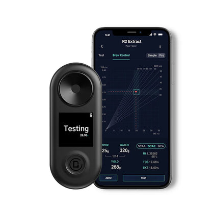 Difluid Coffee TDS Refractometer - R2 Extract