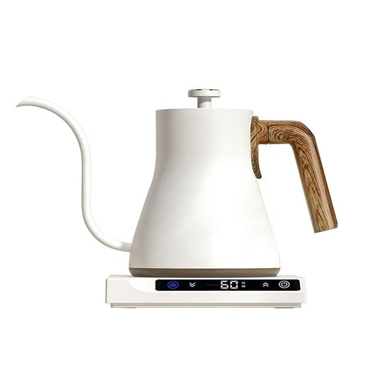 Small Coffee Electric Kettle with Temperature Control Tea Pot Drip Pour Over Stainless Steel Gooseneck Coffee Kettle